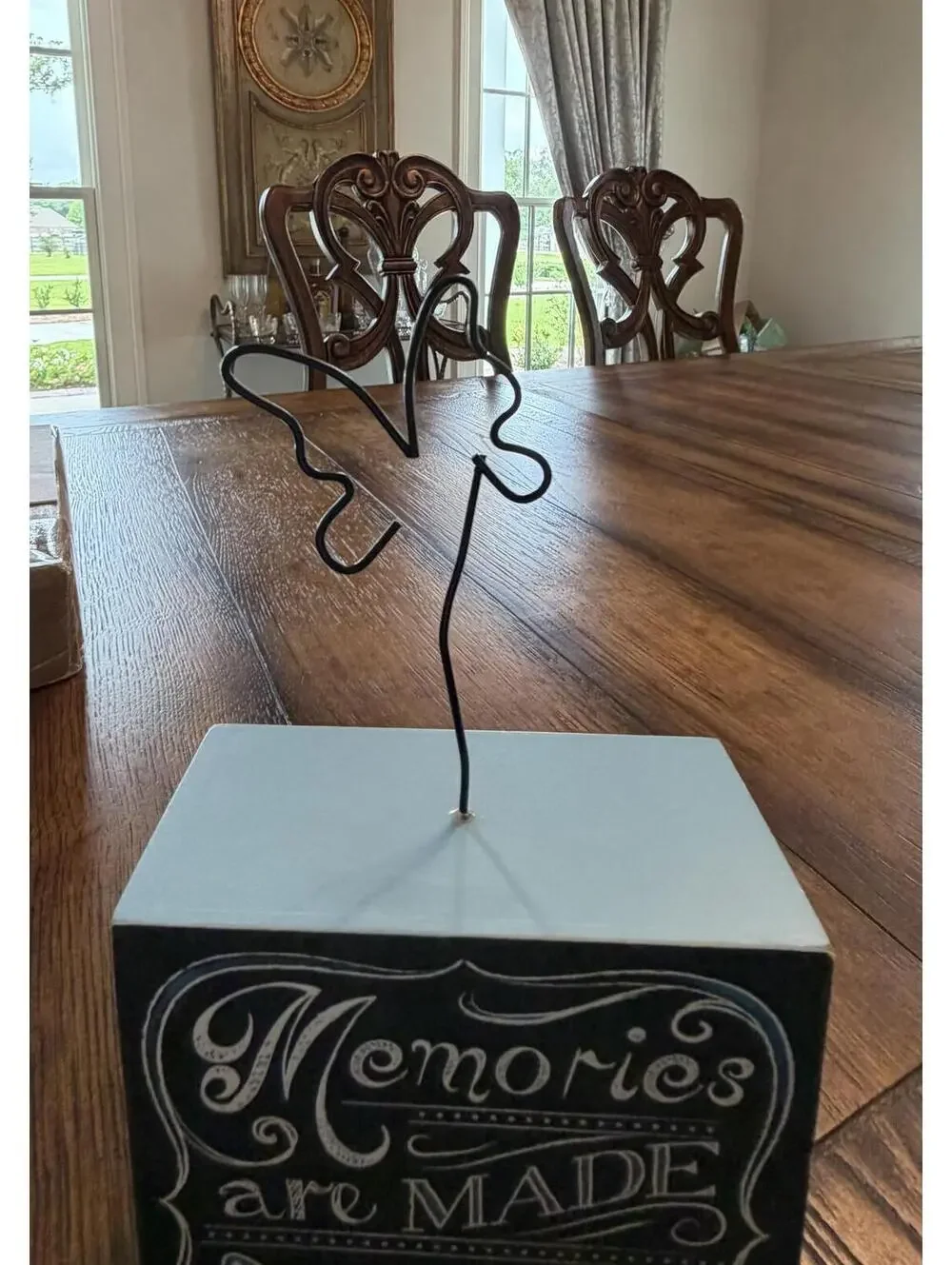 Home Decor | “Memories Are Made of This” Butterfly Photo / Memo Holder | 1136